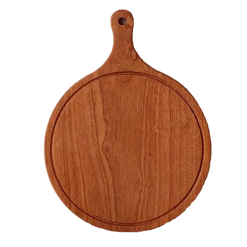 

Custome Bread Board Wood Chopping Board Western Style Pizza Sushi Cutting Board Cheese Steak Tray Wooden Fruit