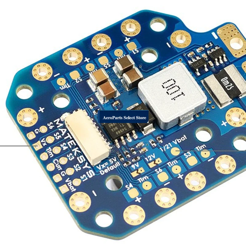 APartsPDB HEX 12S Power Distribution Board For FPV Drones 5V 12V Output Mateksys MATEK RC Aircraft Model
