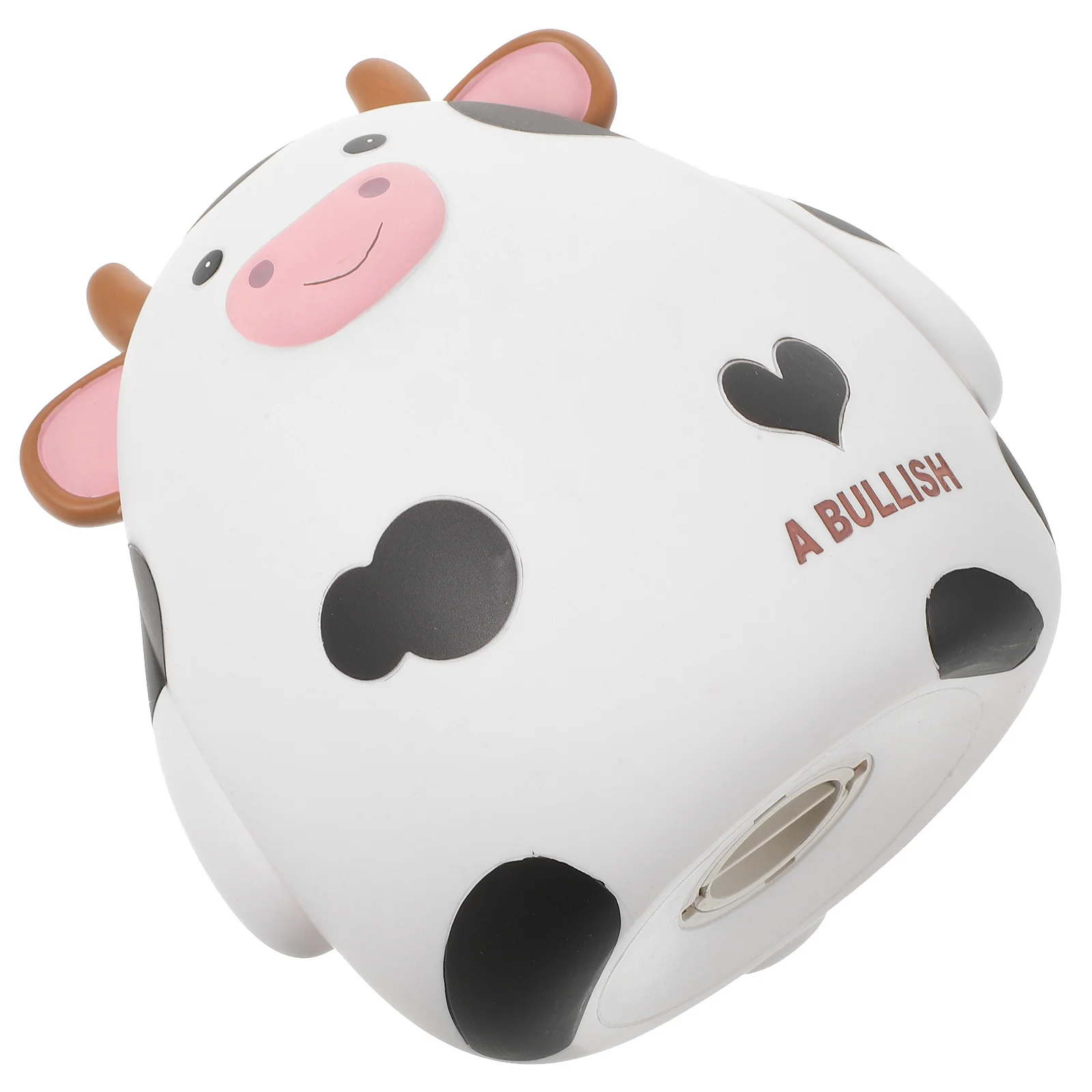 

1Pcs Cow-Pattern Money Box Waterproof Round Feel Creative Adornment Perfect Holiday Gift for Children