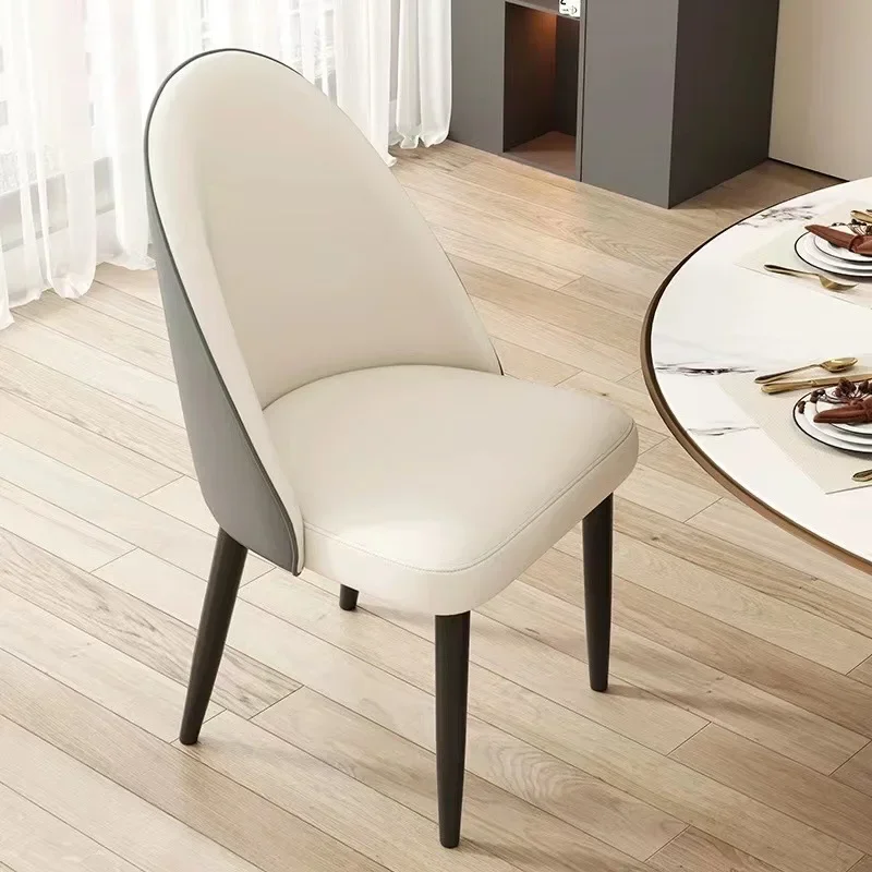 Outdoor Garden Furniture And Terrace Dining Room Chair Bedroom Balcony Hotel Chairs Minimalist Modern Bar Stool Luxury Designer image 2