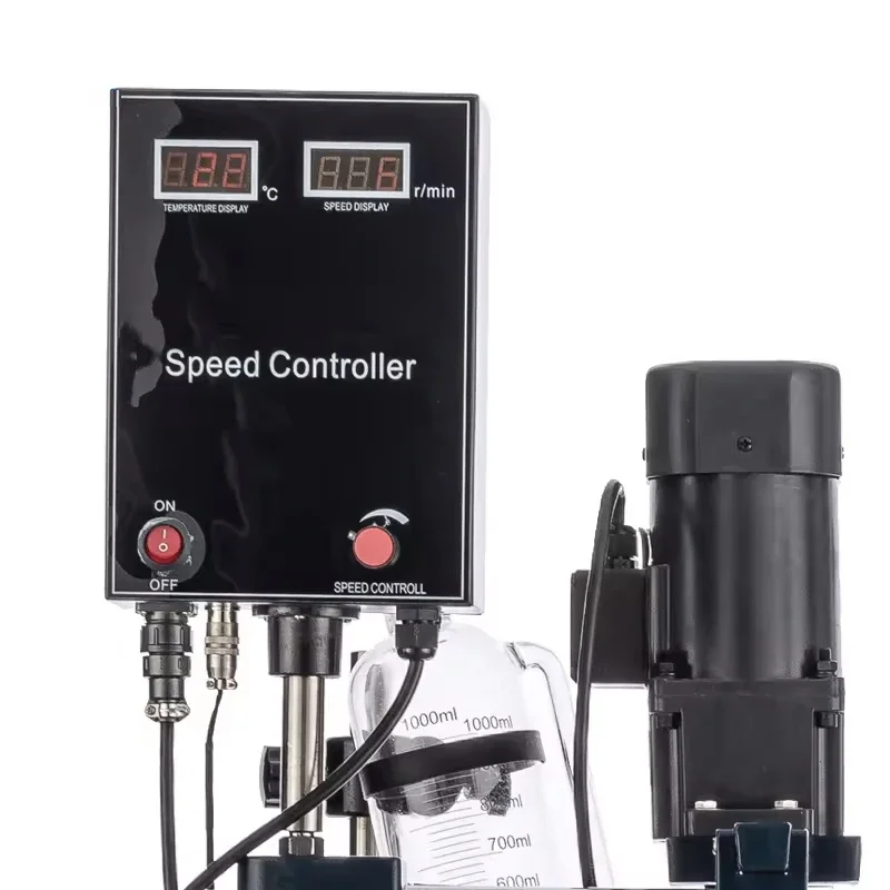 ارتفاع درجة الحرارة البورسليكات الزجاج مختبر اثارة الكيمياء 50L معبد الزجاج التقطير مفاعل مفاعل الزيت العطري