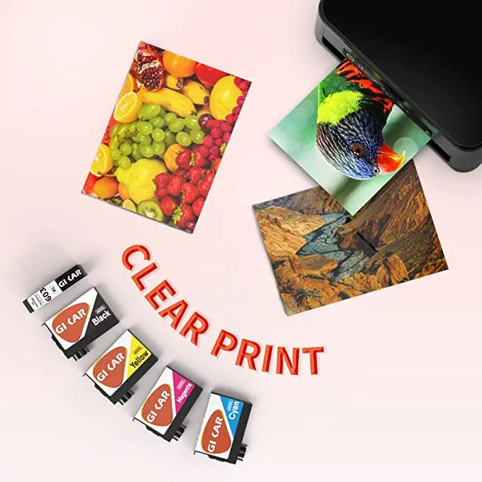 GIKAR Ink Cartridges for Compatible EPSON XP-4155 XP-2150 XP-2100 XP-3155 XP-3100 XP-2105 XP-2155 XP-4100 WF-2870DWF WF-2830