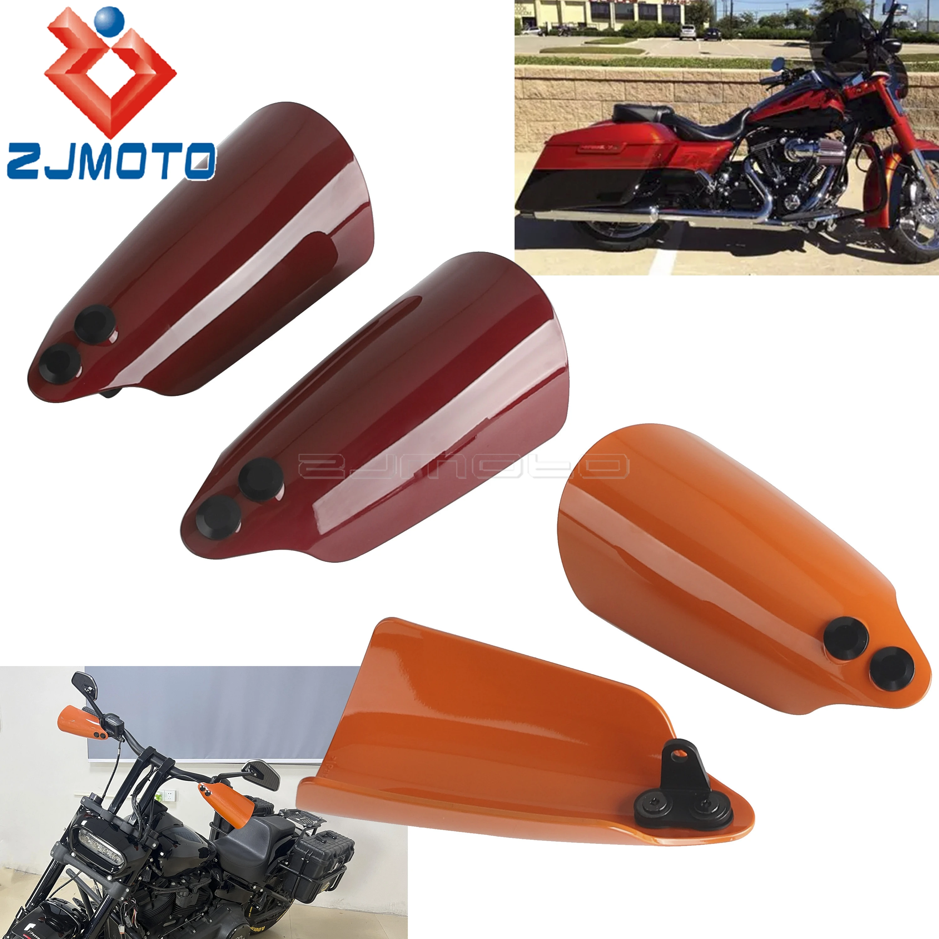 For Harley Touring Handshield Motorcycle Handguard Fit Road King CVO SE FLHRSE 2014 FLHRSE 5 2013 EFI FLHRSE 4 2008 Handle Guard