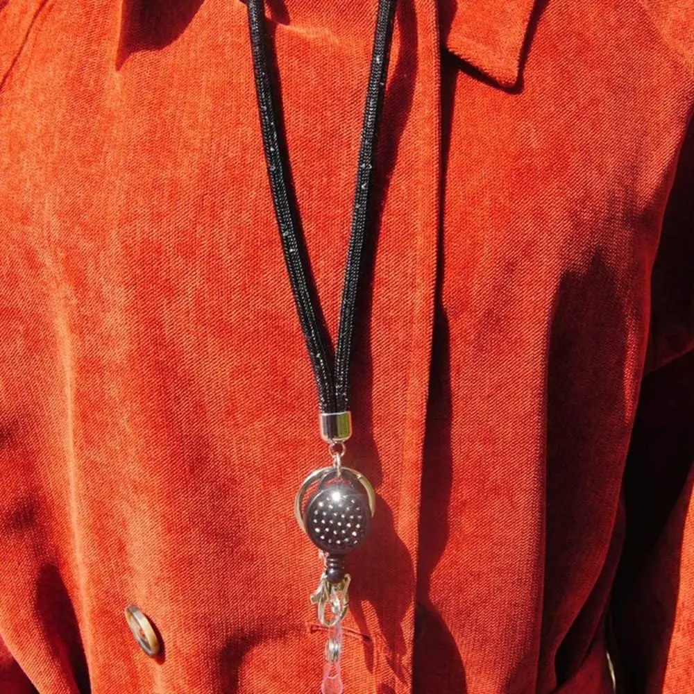 Plain Portable Id Holde For Keys Id Card Retractable Lanyard Keyring Lanyard Phone Strap