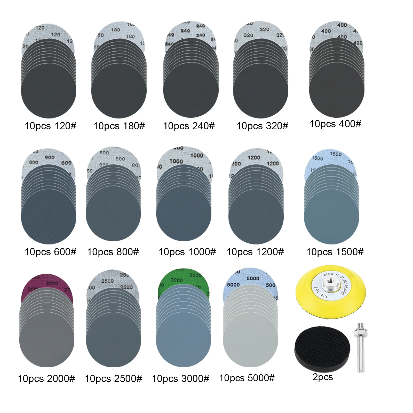 140pcs Silicon Carbide 3