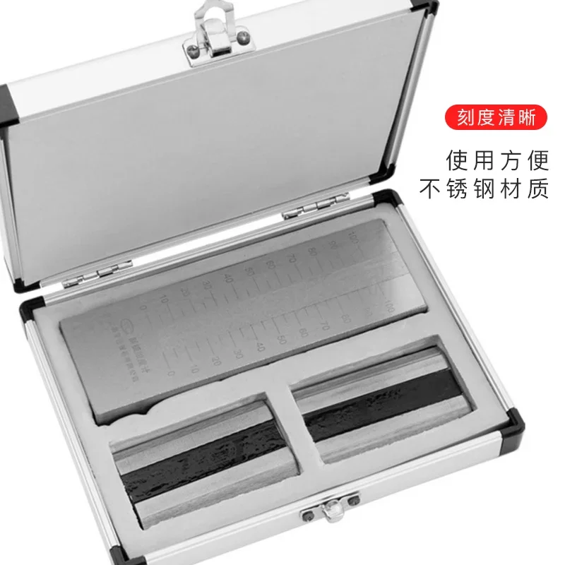 For QXD Single Groove Fineness Gauge Grindometer Fineness Meter 0-25 0-50 0-100 0-150