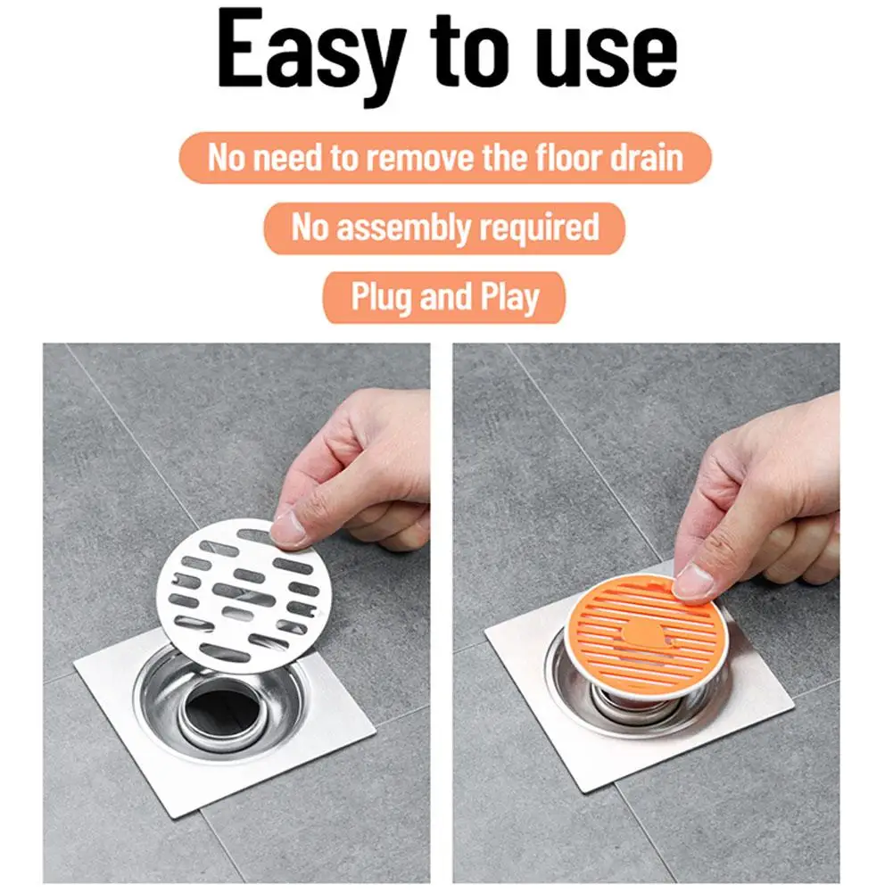 دش الطابق استنزاف الأساسية غطاء مصفاة الأرضية المرحاض المجاري المضادة للرائحة التوصيل مصفاة حوض المطبخ تصفية مصيدة الشعر التوصيل #6