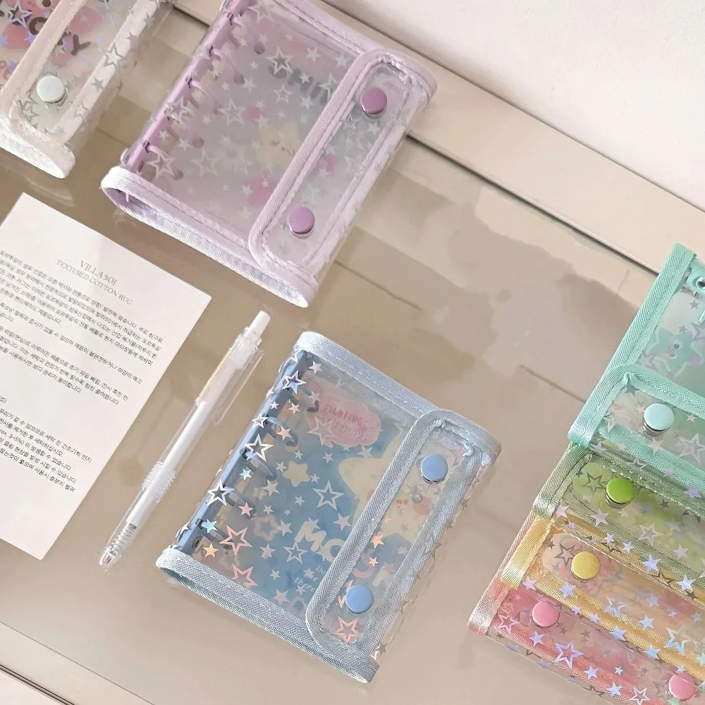 Fashion Loose-leaf A5 Photo Album Waterproof PVC Cover Photo Card Holder Cartoon Card Protective Case Photo Frame Gifts