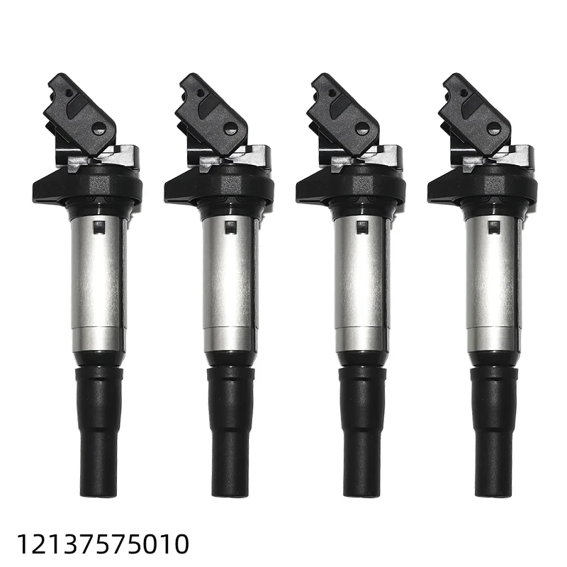 

4 шт. катушки зажигания для Bmw 1 3 5 X3 X5 X6 Z4 325i 328i 335i 525i 528i 545i 745li E87 Peugeot 207 208 308 508 12137575010 597064