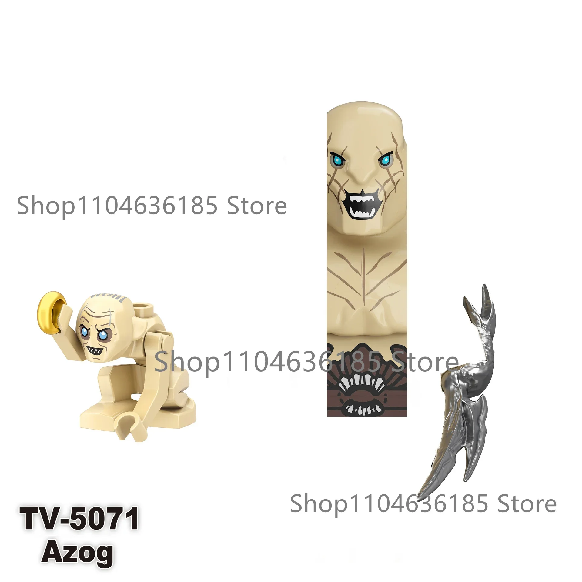 Neue Herr der Ringe Figuren-Modelle Elfen Orks Armee Gandalf Saruman Game of Thrones Actionfiguren Bausteine Spielzeug Geschenke