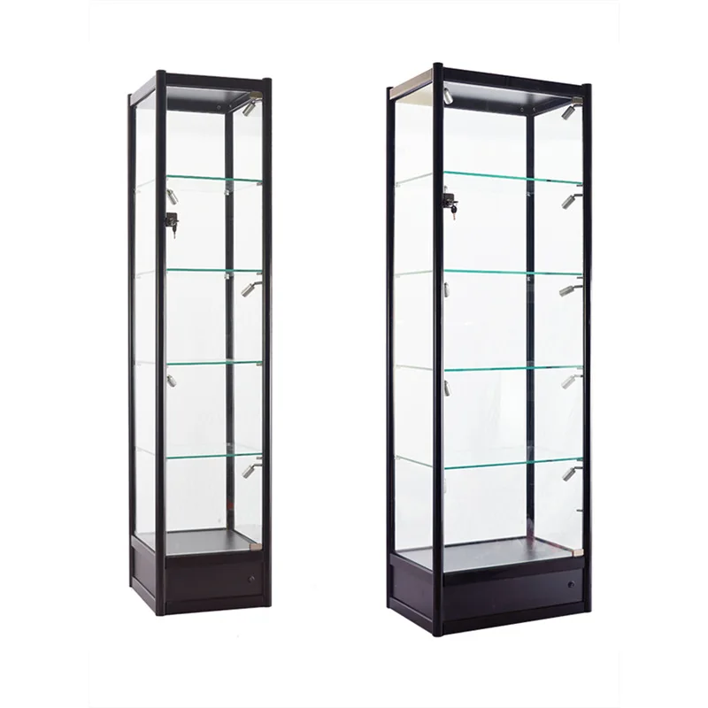 

Figure Display Cabinet Model Toy Transparent Glass Display Cabinet Helmet Gundam Lego Home Gift Storage Cabinet