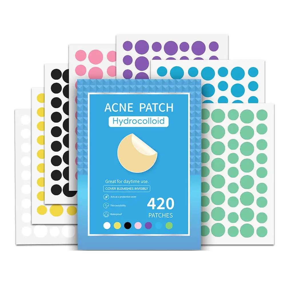 Acne brufolo Patch Sticker impermeabile trattamento dell'acne Spot muslimah maschera strumento brufolo brufolo macchia rimozione del viso cura della pelle nascosta R8C5