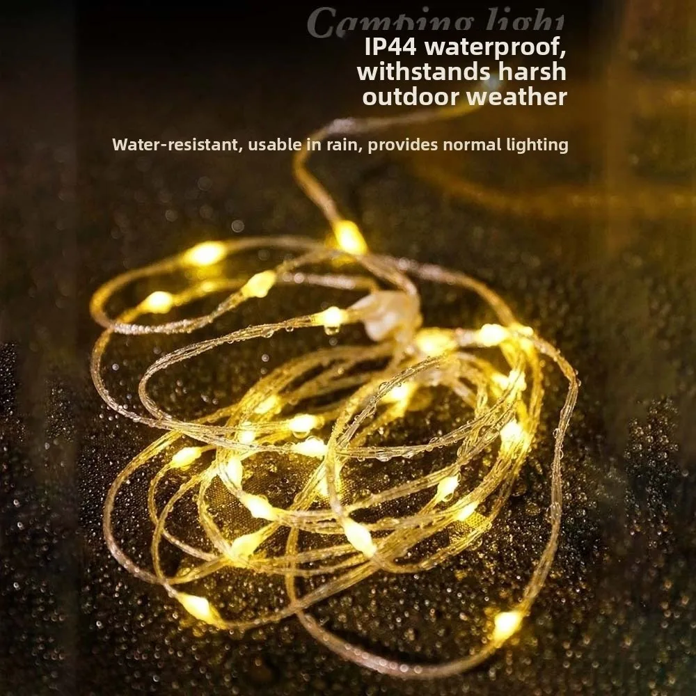 

Подвесной светильник для хранения вещей, кемпинговая лампа, пригодная для вторичной переработки, гирлянда с регулируемой яркостью, фонарь для кемпинга, светодиодный пластиковый ретро-палатка, лампа для двора