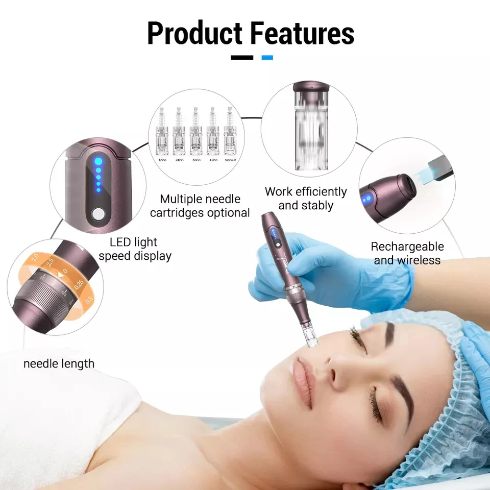 Рисунок 2 - Dr. Pen A10 Derma Pen с 32 картриджами