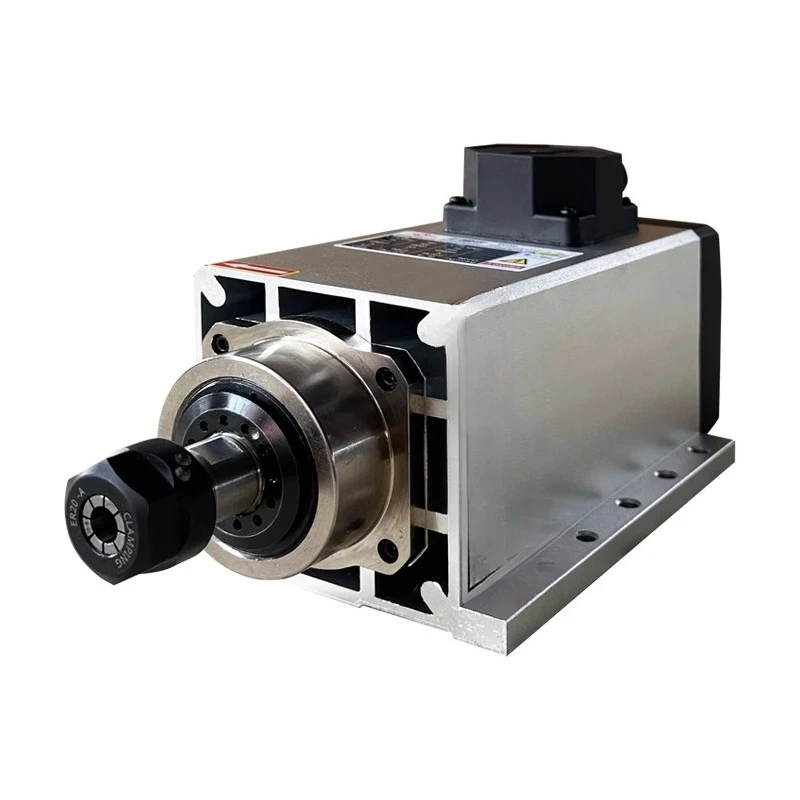 

High speed spindle 18000 rpm, air cooling, engraving machine drilling side hole machine motor pure copper 2.2-7