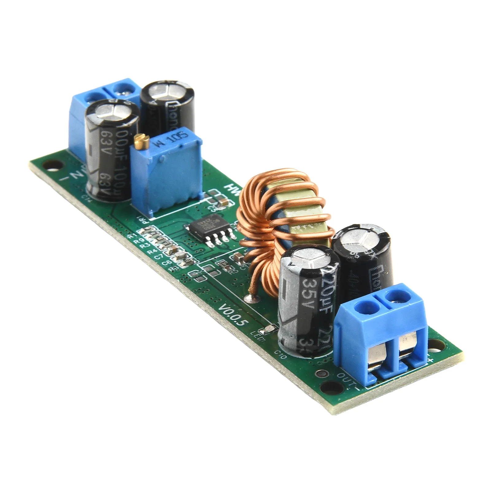 Efficient Step Down Regulator 6 5V 48V Input to 1 25 30V Output 97% Efficiency Suitable for Low Voltage Power Supply