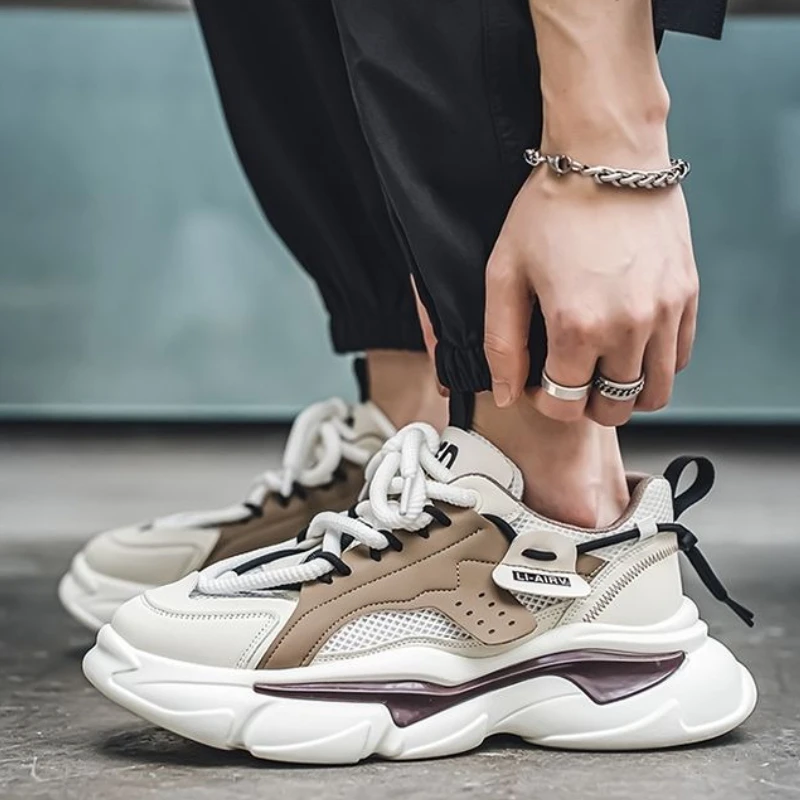 

Мужские спортивные кроссовки с сетчатым верхом и низким берцем, дышащие повседневные кроссовки для бега на открытом воздухе, цвета на распродаже, высококачественные мужские повседневные кроссовки для спортзала