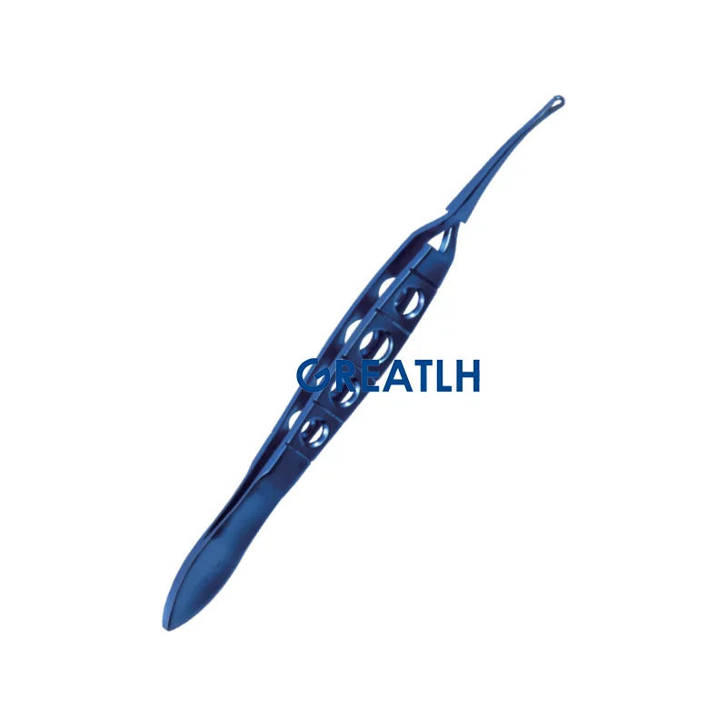 1pcs Lens Implantation Forceps Titanium Alloy Ophthalmic Surgical Instrument
