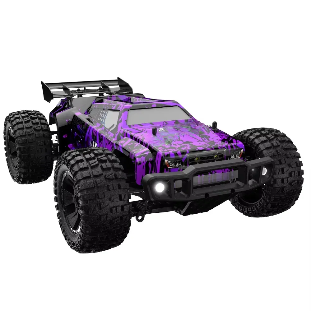 100 km/h High Speed Car Off-Road Vehicle with Light 7.4V-4000 mA Powerful Power 2.4g Brushless Waterproof Remote Control Truck