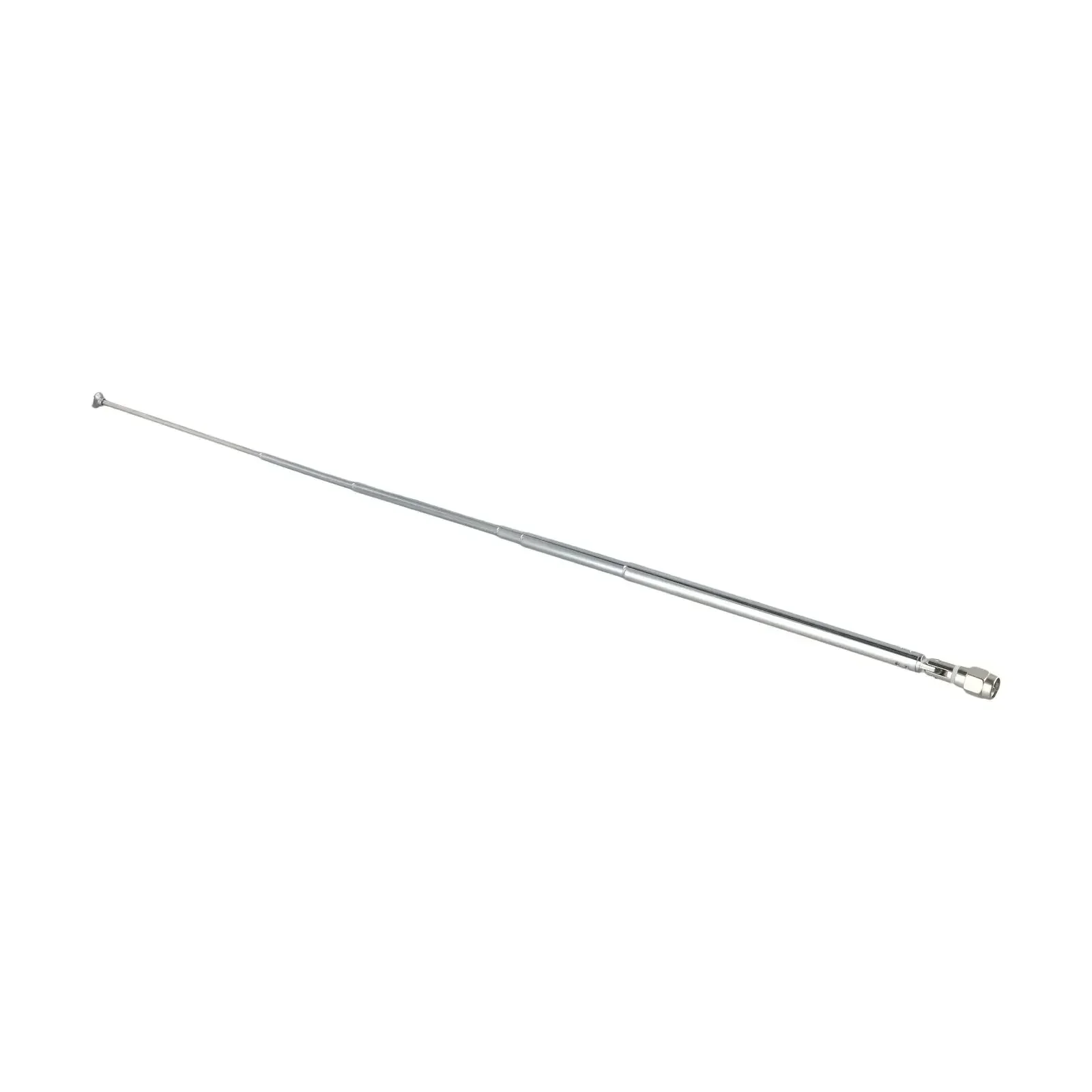 

5.6M/18.4FT GP Telescopic Antenna For Ham Radio Users DIY Shortwave Antenna For Yagi Antenna Stainless Steel Telescopic Antenna