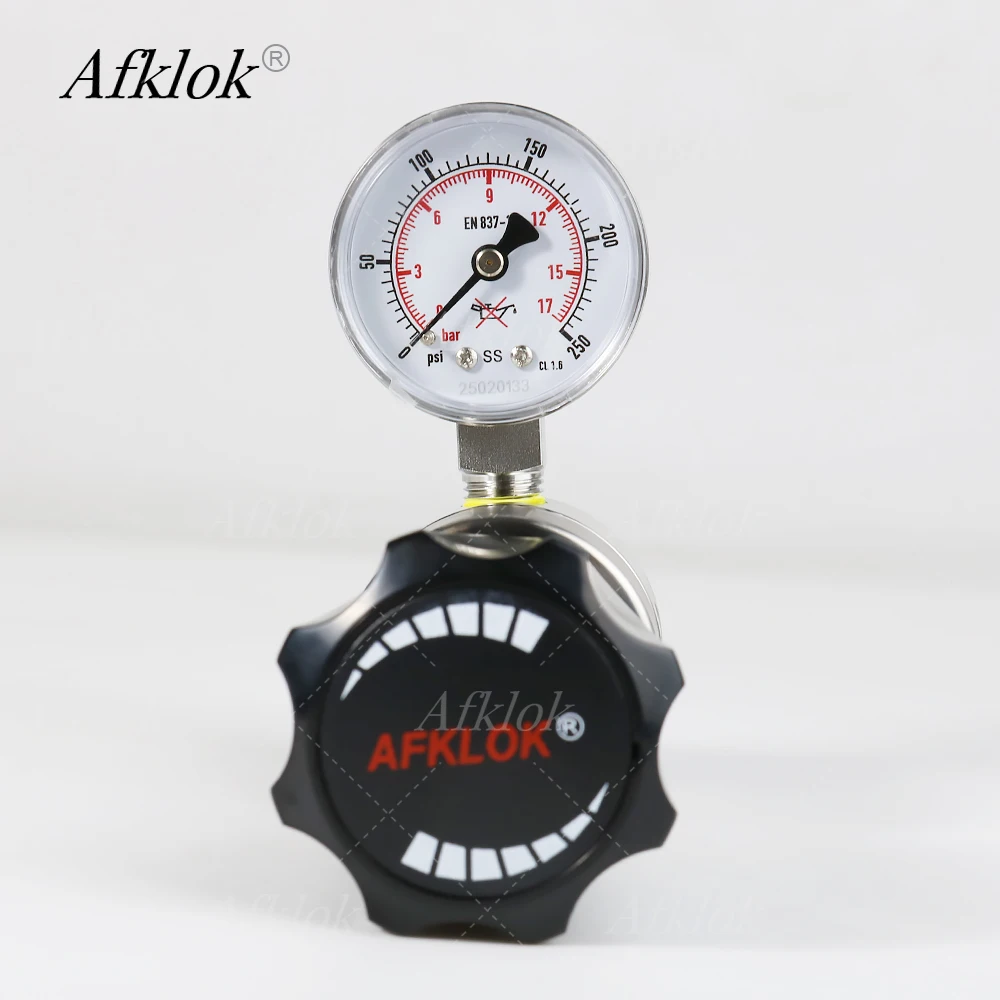 

Industrial Gas Pressure Reducer RW72 1/4 NPT Female 0-250psi Single Gauge Bulk Discount