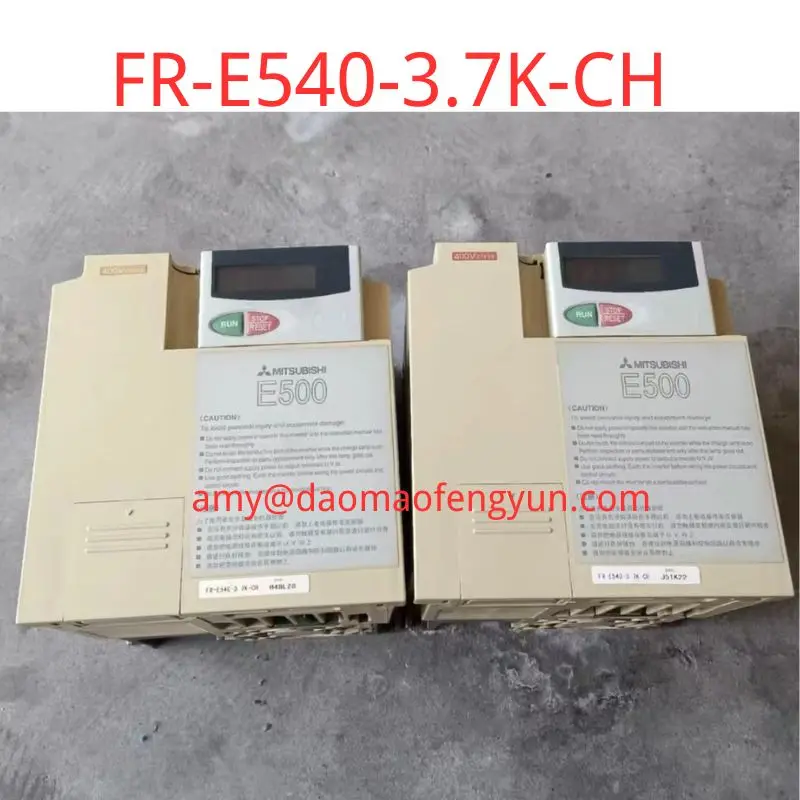 

Second-hand FR-E540-3.7K-CH Inverter tested ok 3.7KW/380V