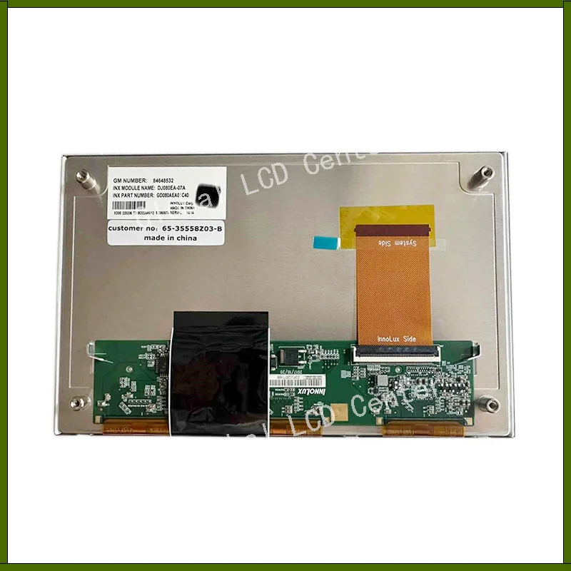 

Original 8 Inch DJ080EA-07A DJ080EA-04A DJ080EA-01A LCD Display Screen For Cadillac XT4 CT4 CT5 Replacement LCD Monitor