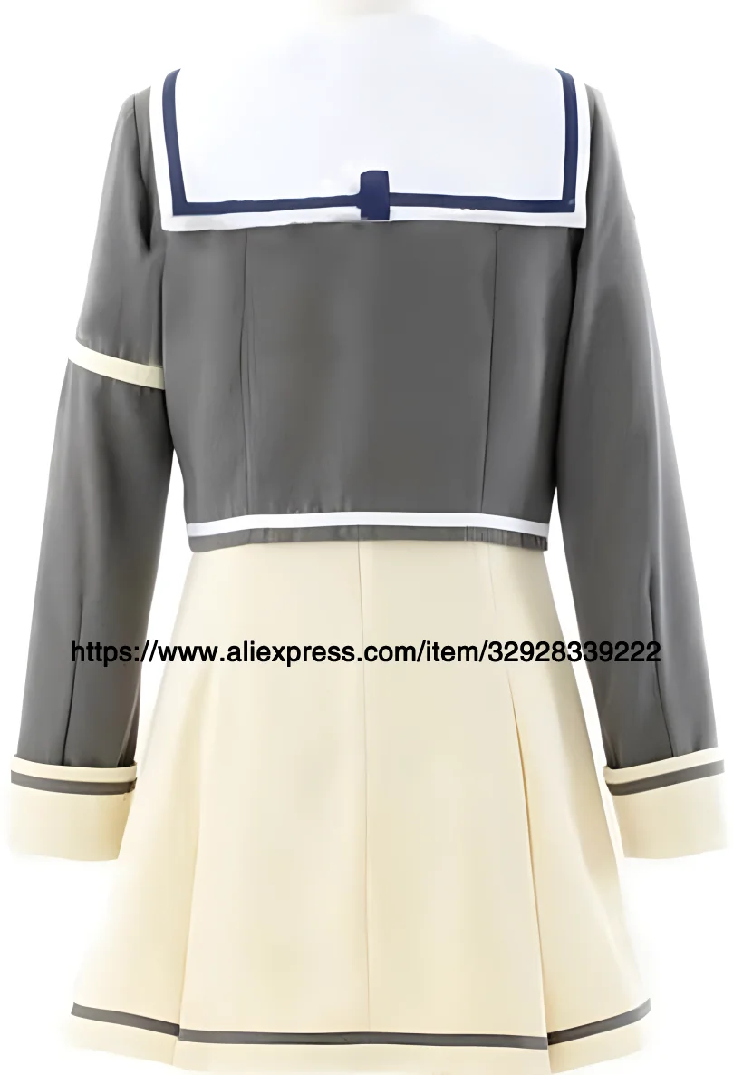 Anime Yuuki Yuuna Cosplay Kostuum Halloween Kerst Sailor Jurk