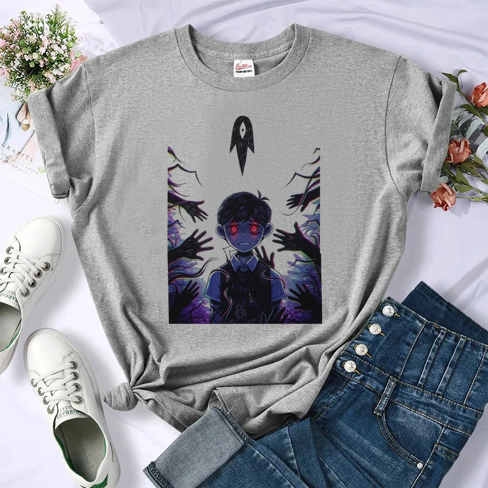 Omori top tees shoujo streetwear vintage 2000s japan emo shirt graphic japanese cute