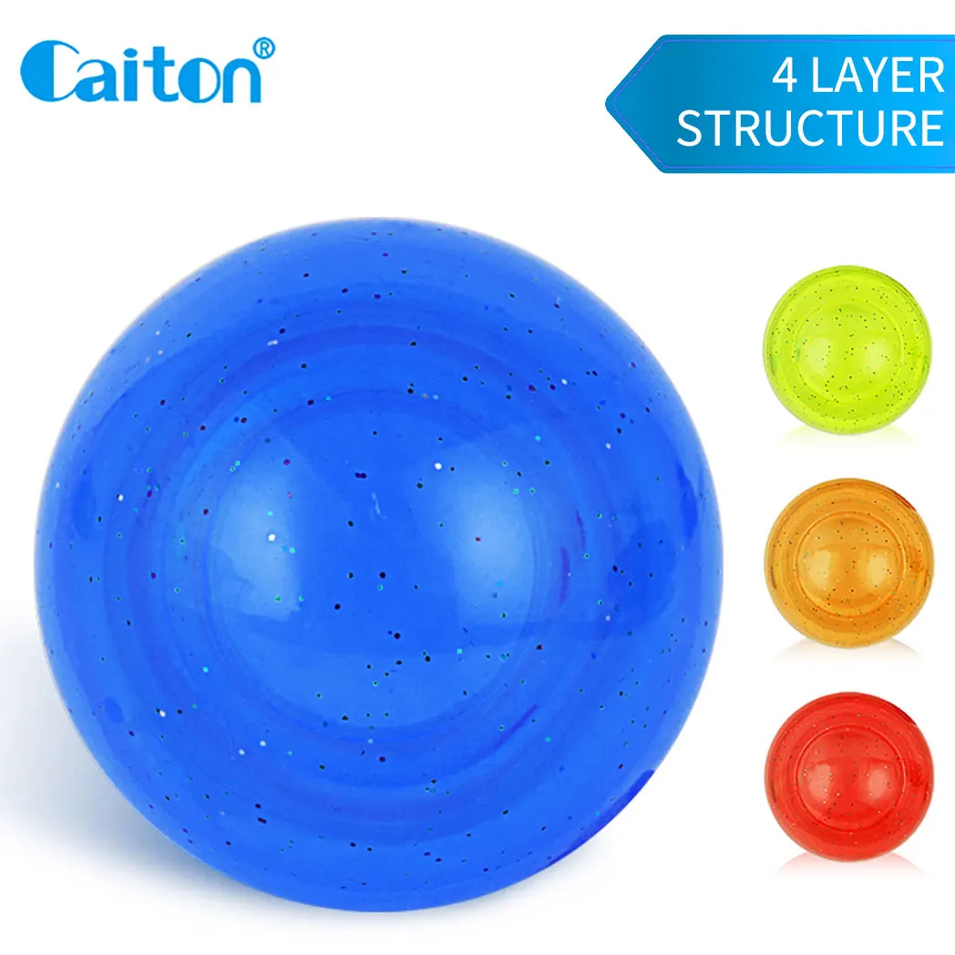 Caiton 1pc 4-Layer Park Golf Ball – Superior Durability, Enhanced Spin, Vibrant Colors, High Elasticity, For Fun and Training.