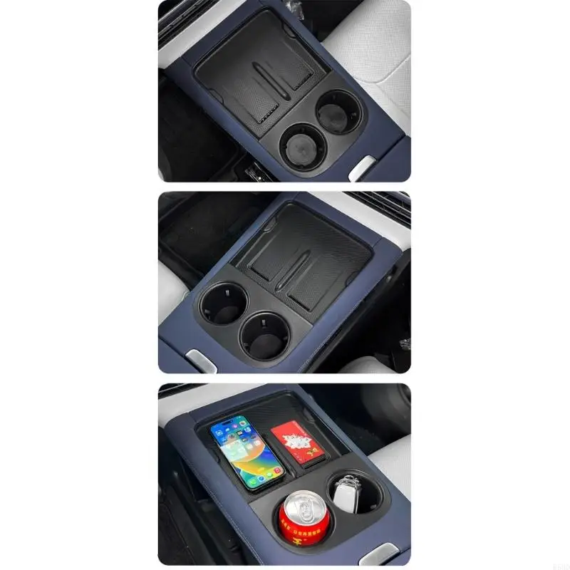 

R58D Water Cup Hoper INSERT PAD Беспроводная зарядка Силиконовая подушка Anti Slip Pad для xpeng G6 Auto Part Holder Pad вставка