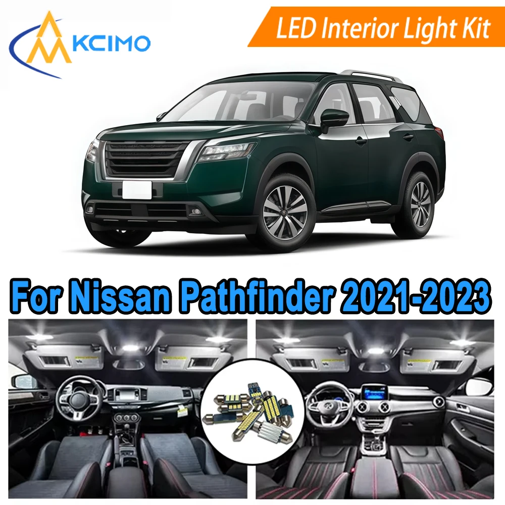 

Interior Light Kit For Nissan Pathfinder R53 (2021-2023) Dome Light, Map Light, Cargo Light Bulbs Replacement Easy Install