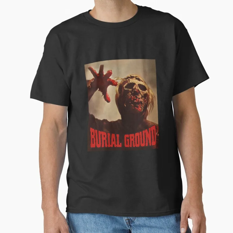 

Burial Ground Horror Film Lucio Fulci Italian horror movies scary halloween gift T-shirt for fans Large size Tops S-6xl
