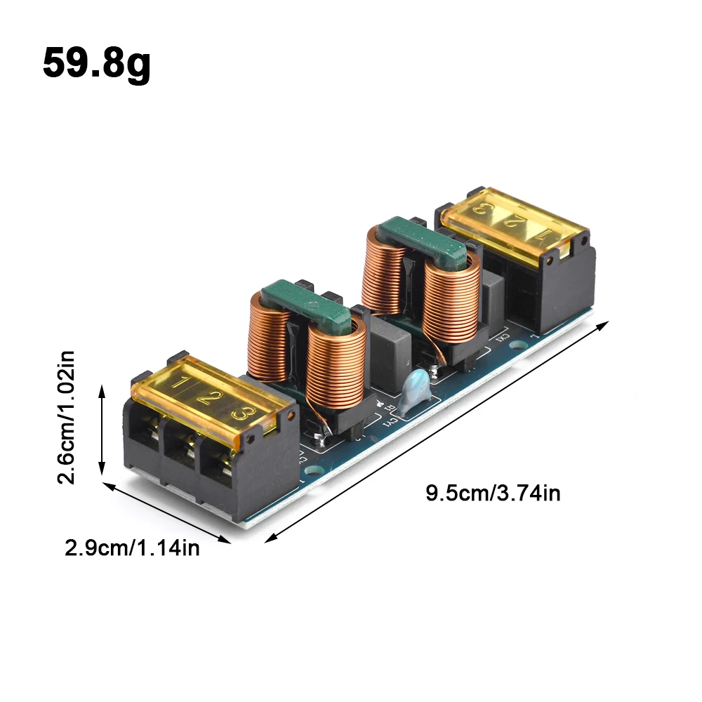 Netzteil-EMI-Filter 6A Tiefpassfilterplatine für Präzisionsgeräte Stabile Leistung Hochfrequenz-Zweistufenfilter