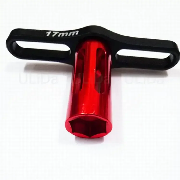 Aluminum Professional Grade Hex Socket Wrench for 17mm Hex Wheel Nut Rc Car