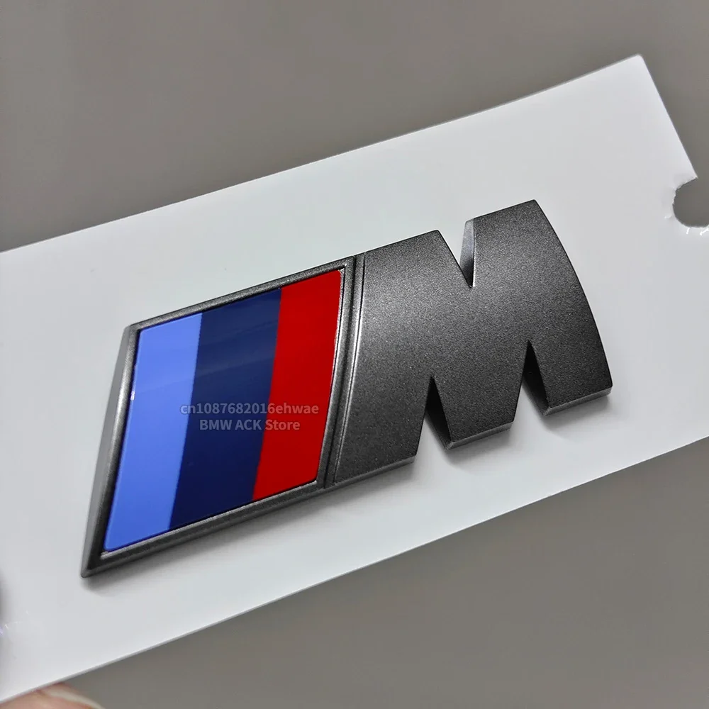 3D ABS Fender Emblem Rear Trunk Badge for BMW M Power X1 X2 X3 X5 X6 X7 F21 G20 M Sports Stickers Car Accessories