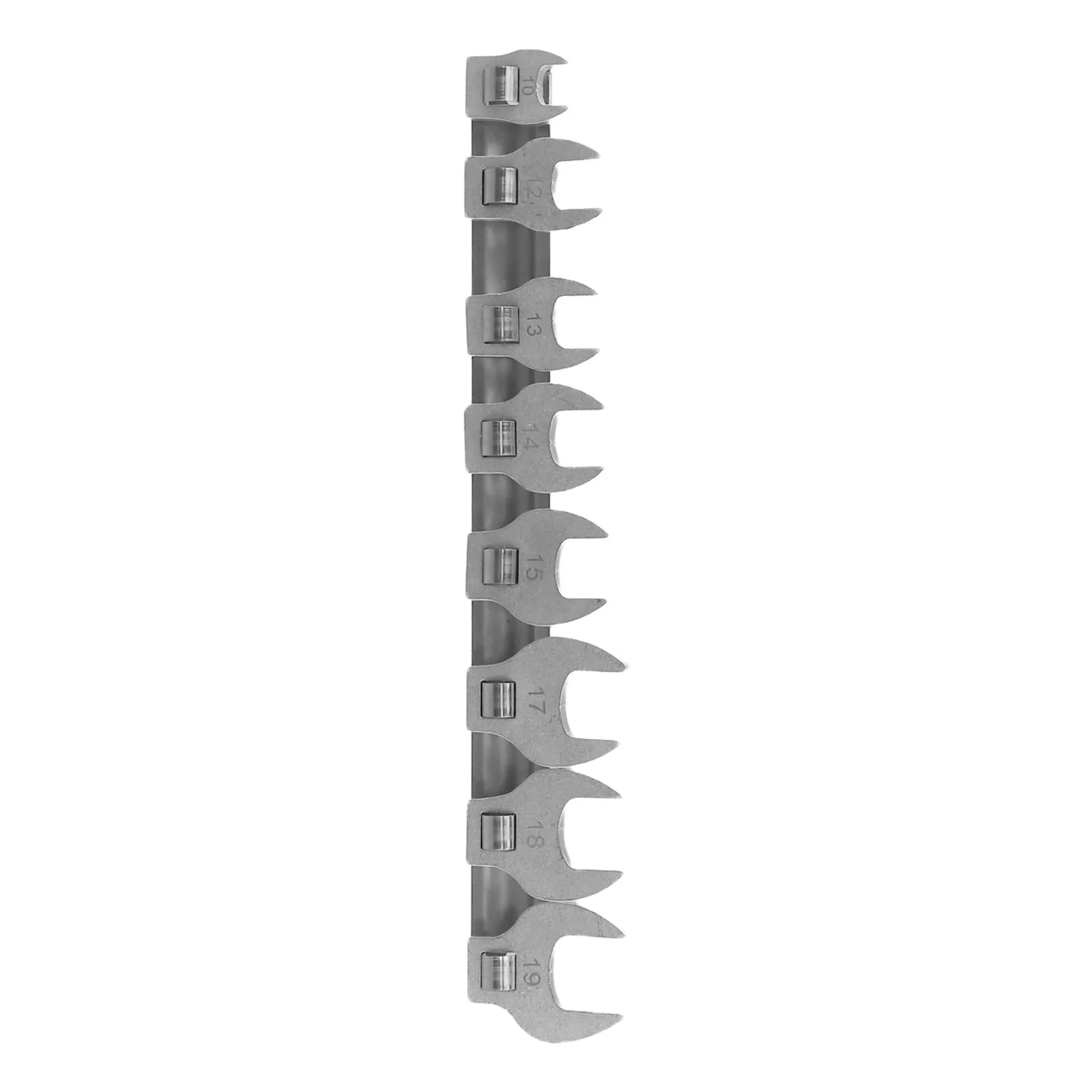 Imagem -05 - Drive Crowfoot Wrench Extremidade Aberta Móvel pé Métrico Catraca Chave Inglesa 10 a 19 mm Peças