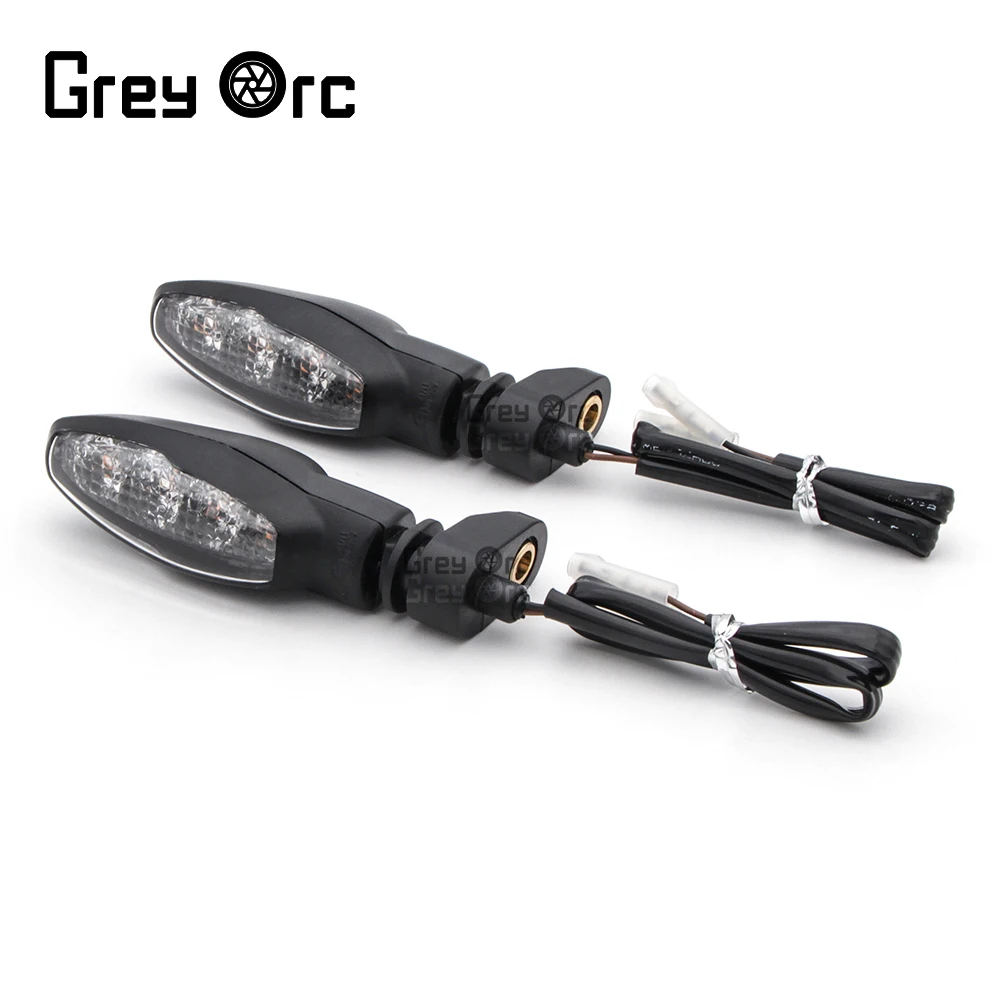 Motorcycle 2 Wires LED Turn Signal Light Front Amber Indicators 12V For Tiger Sport 800/900/1200 Trident 660 2021 Accessories