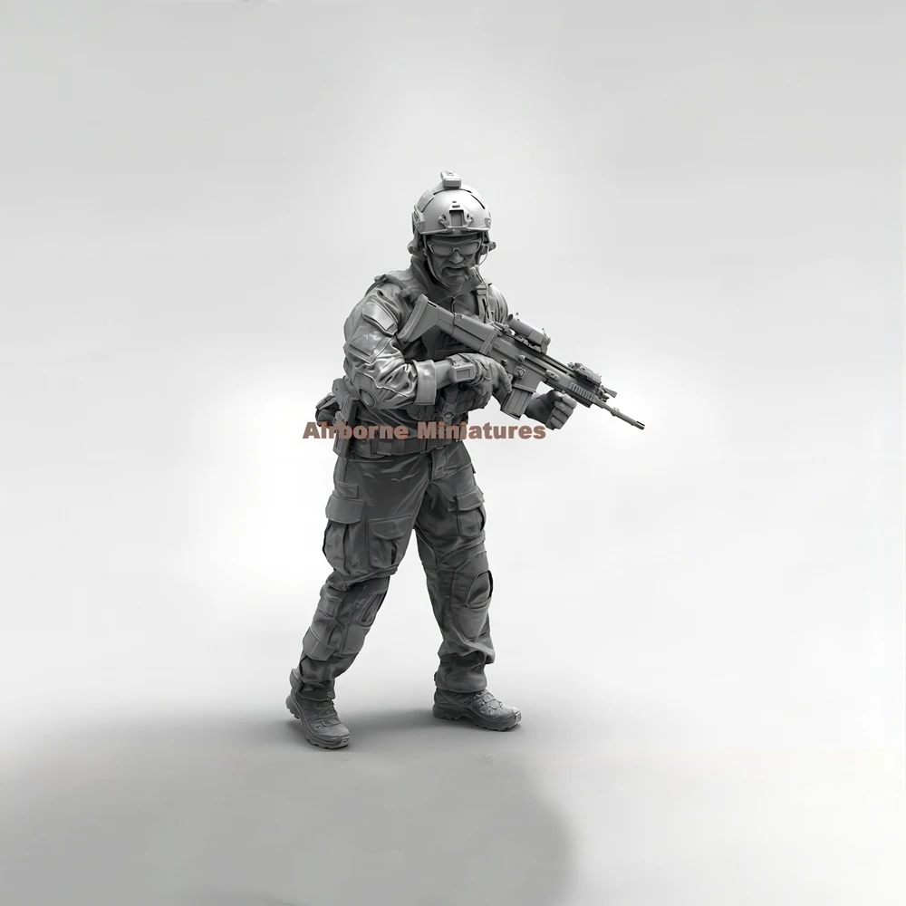 

1/16 Resin Model Figure Kits GK , Military Theme，Unassembled And Unpainted,