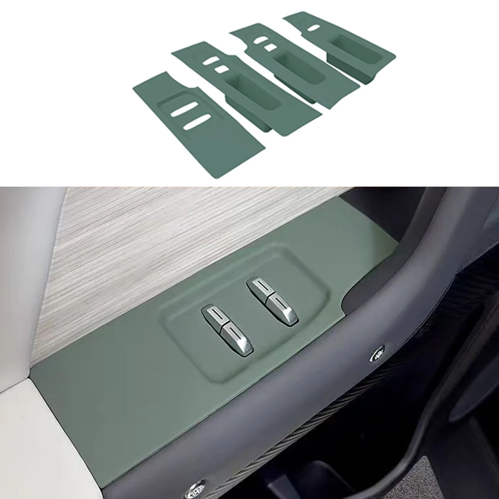 Fit For Chery iCAR 03 JAECOO 6 J6 Interior Accessories iCAR03 Glass Switch Control Silica GEL Anti Slip Pad Protector Cover