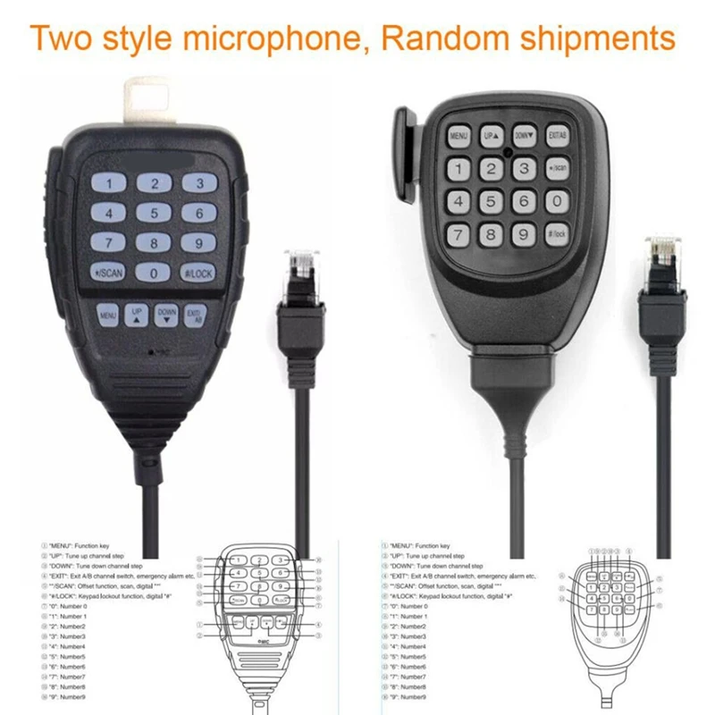 Верхняя модель, 25 Вт, двухдиапазонный четырехъядерный дисплей 136-174And400-480Mhz, большой ЖК-дисплей, мобильное радио KT8900D