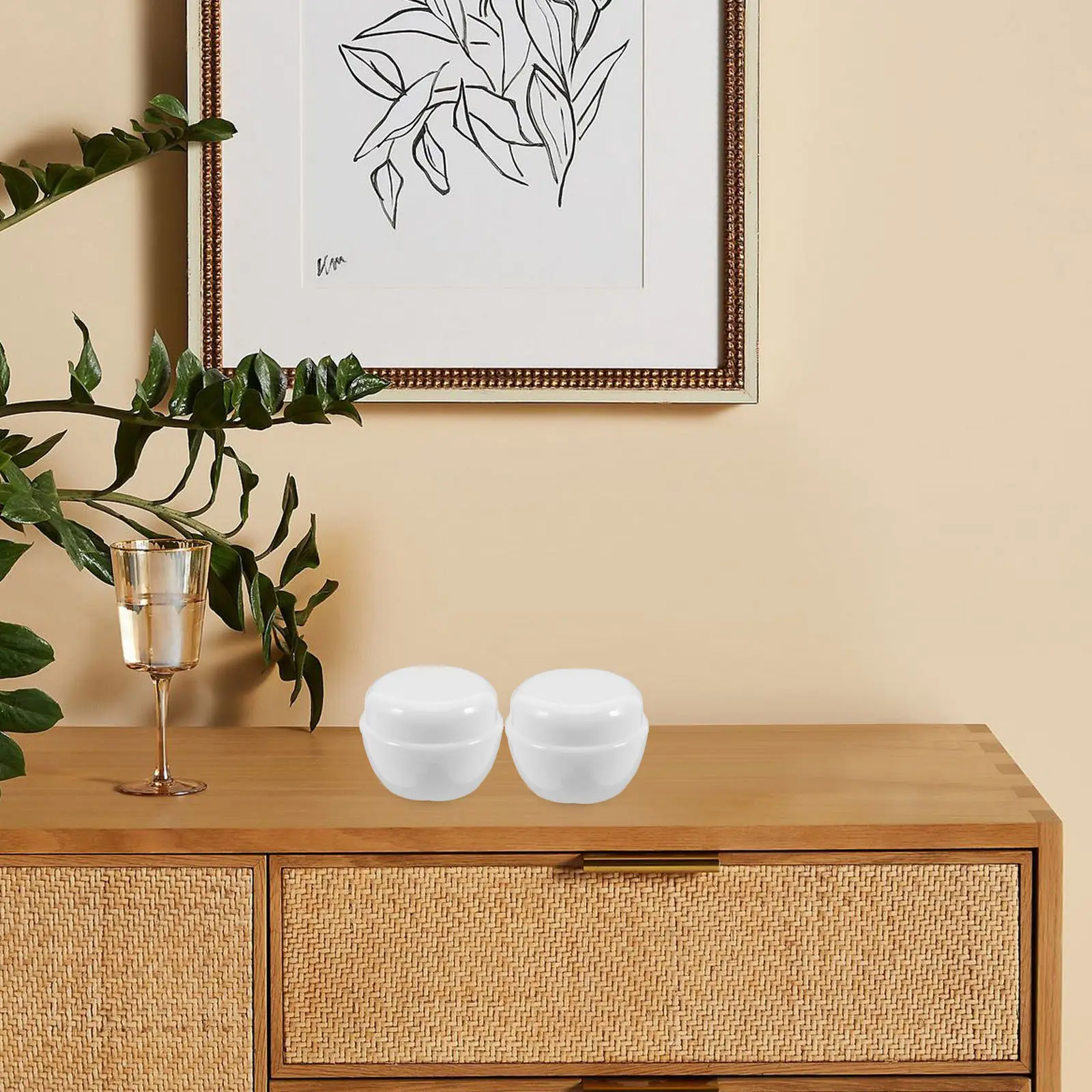 

Набор из 12 мини-баночек для крема для лица, 30 г, портативные, легкие, с герметичными крышками, для путешествий и хранения образцов косметики