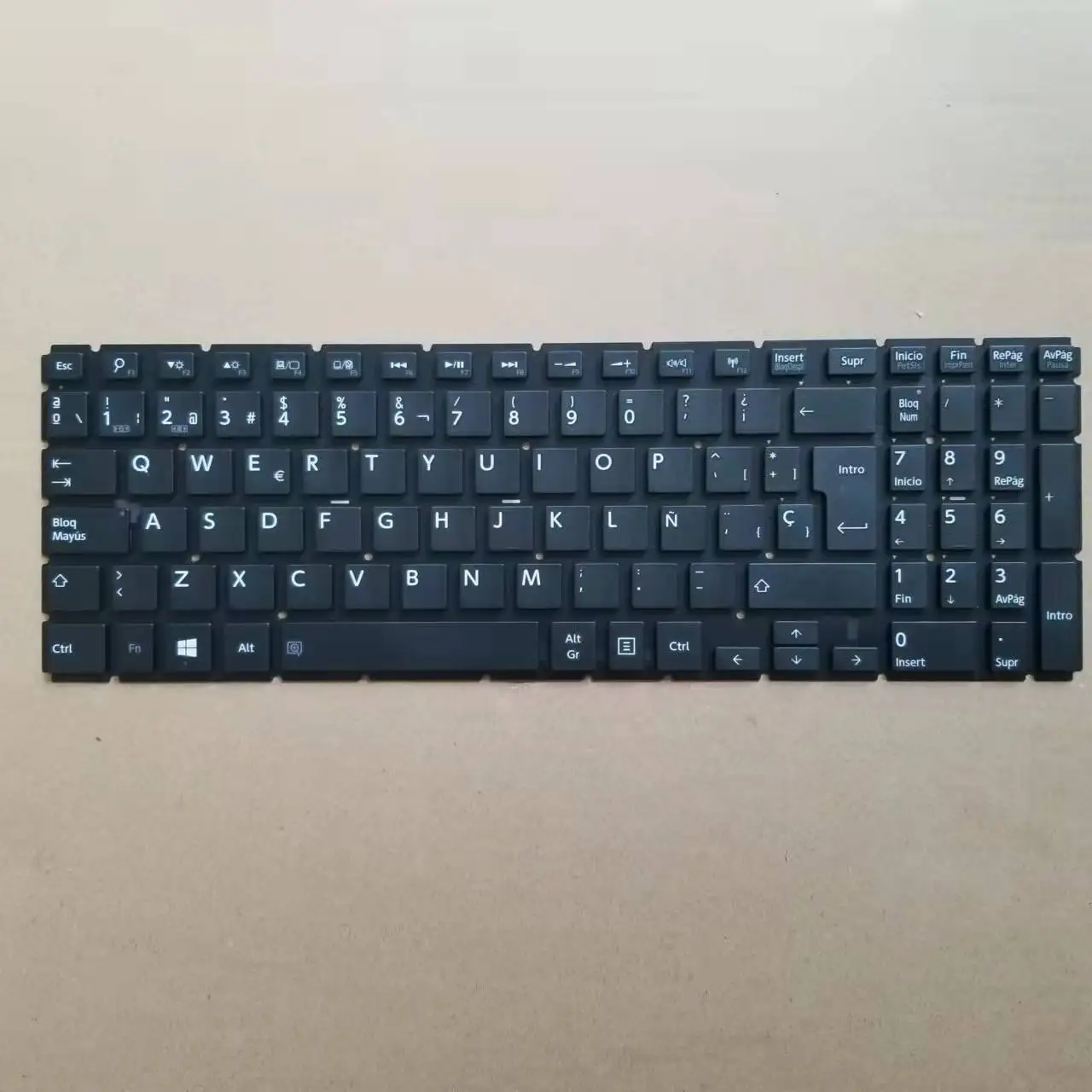 New SP Spanish Keyboard For Toshiba Satellite L50-B L50D-B L50T-B L50t-C L55-C Without Frame Black