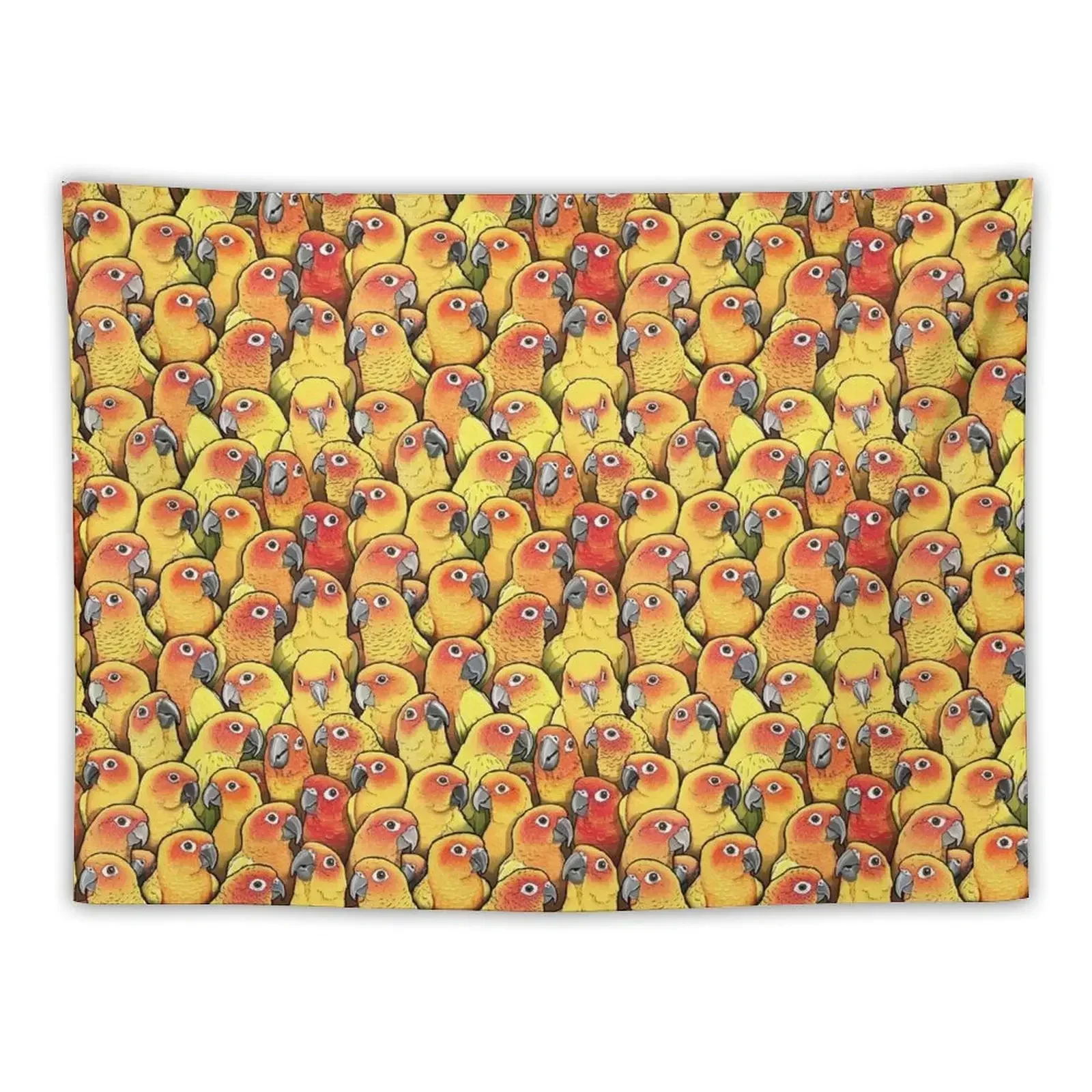 

Sun Conures Tapestry Cute Decor Aesthetic Room Decor Korean Decoration Room Room Decorating Aesthetic Tapestry