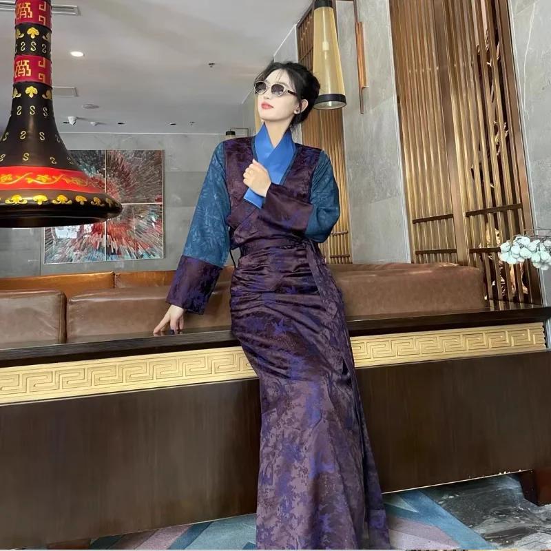 

Chinese Xizang Women's Dress Bola Dress Performance Dress
