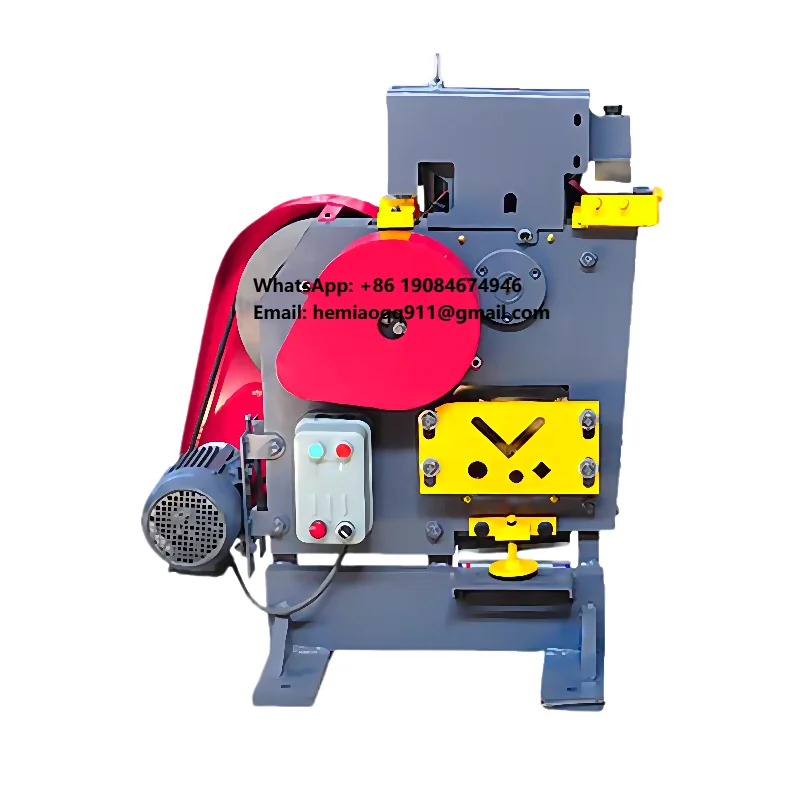 Mobile and Lightweight Multifunctional Steel Processing Tool Manufacturer Wholesale Steel Shearing and Punching Equipment