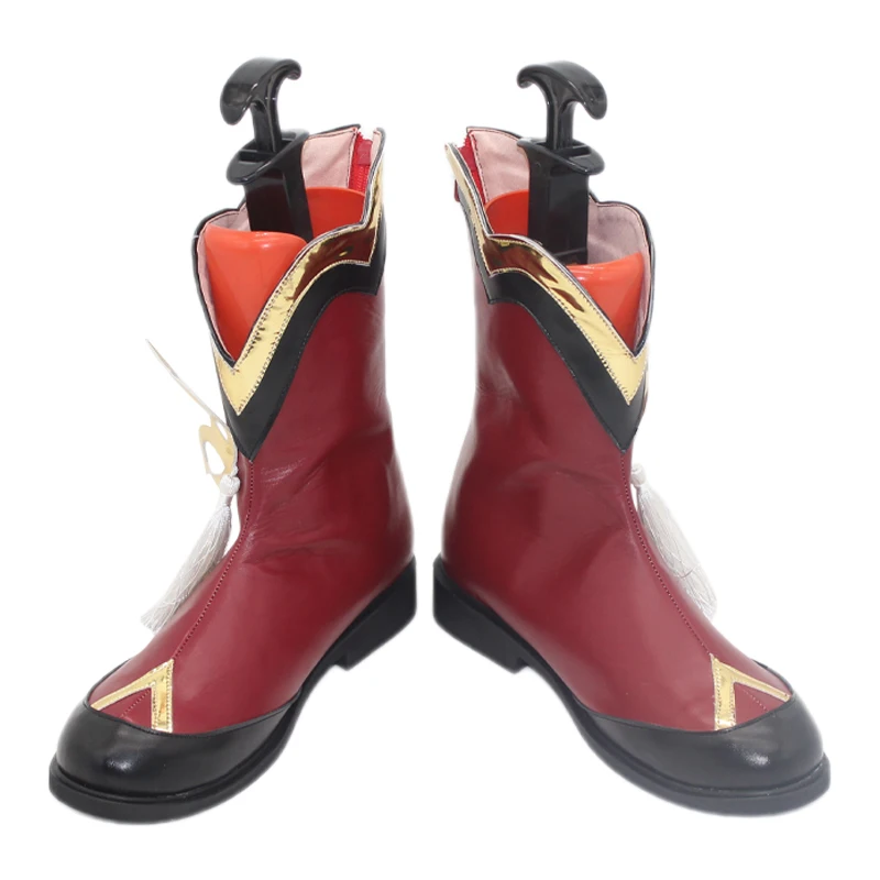 Jeu mythmaker LOL Irelia Cosplay chaussures bottes Halloween