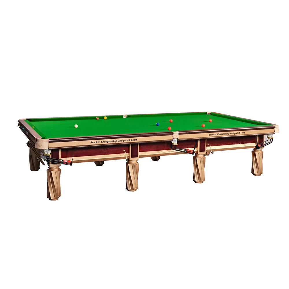 With Metal/Solid Wood Legs And Rails China High Quality Billiard  Pool Snooker Table Standard Size