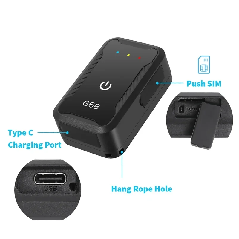 

GPS трекер мини 4G GPS/AGPS/WIFI/4G Cat 1/GSM шагомер мониторинг здоровья шагов калории GPS локатор автомобильные трекеры для пожилых детей