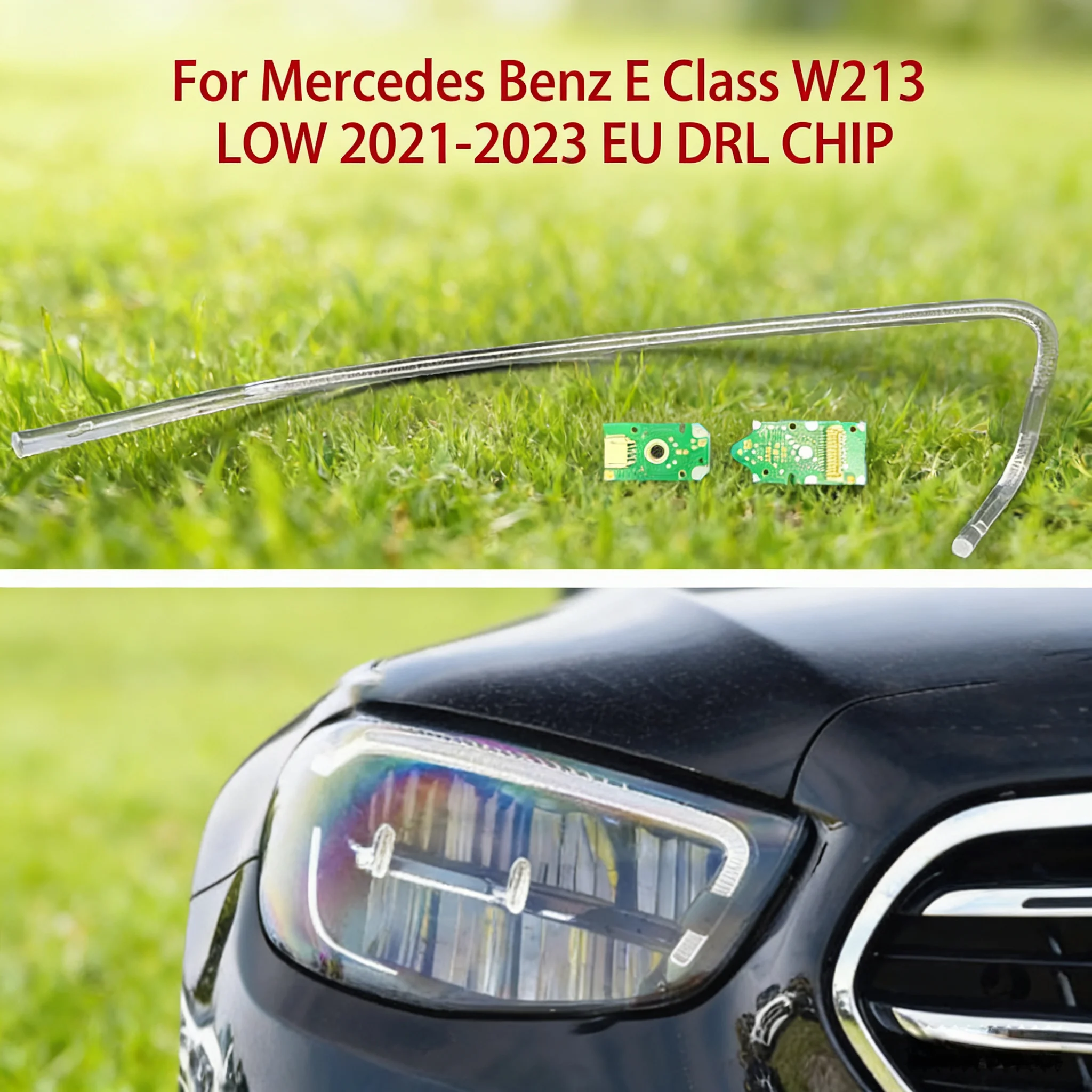 

Daytime Running Light White Light For Mercedes-Benz E-Class W213 2021-2023 LOW European Angel Eye Car DRL CHIP Ballast Module
